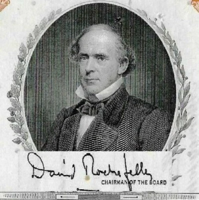 DAVID ROCKEFELLER FONDATORE DELLA BANCA  NO.1 NEGLI USA ! ORA  JP MORGAN CHASE   - Immagine 1 di 3