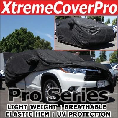 Cubierta de auto transpirable Mazda CX-9 2007 2008 2009 2010 2011 2012 con bolsillo de espejo Foto 1 de 4