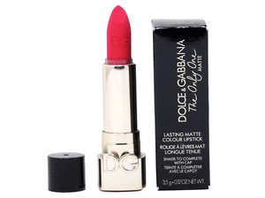 DOLCE & GABBANA THE ONLY ONE MATTE #295 VIVID FUCHSIA 3.5g LASTING LIPSTICK - Picture 1 of 2