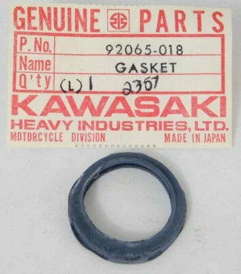 1 NOS 正品川崎 F7 F2TR F6 KV100 G4TR D1 J1 油箱盖垫圈密封原始设备制造商 — 第 1/3 张图片