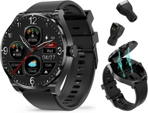 Smart Watch with Earbuds, Bluetooth Speaker, Take Received Call Android IOS - Zdjęcie 1 z 7