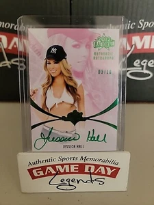 2012 National Benchwarmer Jessica Hall Emerald Foil Auto 3/10 - Picture 1 of 2