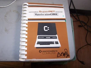 Commodore SuperPet Waterloo microCOBOL Manual - Picture 1 of 2
