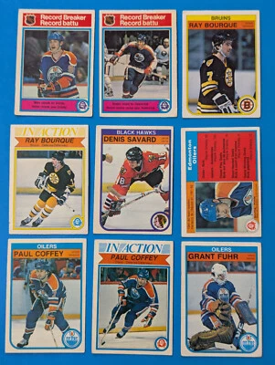 1982-83 O-Pee-Chee Hockey Juego Completo Grado Medio y Bajo Mezcla Grado #1 Foto 1 de 4