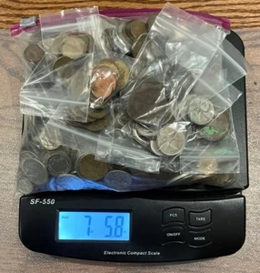 7+ Pounds of Foreign (Non-US) Coins - Picture 1 of 17