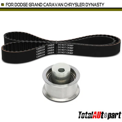 Kit de correa de distribución de 2 piezas para Dodge Caravan Dynasty Plymouth Voyager Chrysler 1988 Foto 1 de 4