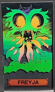 1986 Barratt & Co. Candy Cigarettes Hologrems Holographic Creatures: Freyja - Picture 1 of 3