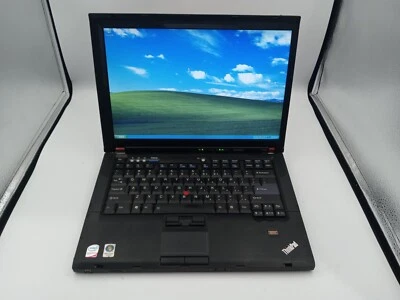 Lenovo ThinkPad T400 14" Laptop Intel Core 2 Duo 4GB 64GB SSD WinXP - READ -RR - Image 1 of 4