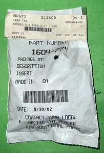 Arctic Cat OEM Bore Insert 1604-774 New - Picture 1 of 3