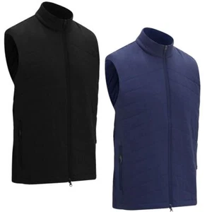 CALLAWAY GOLF MENS PRIMALOFT QUILTED WATER RESISTANT THERMAL GOLF GILET VEST - Picture 1 of 3