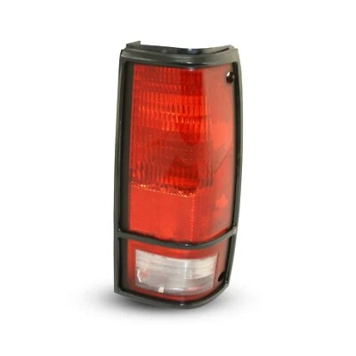 For 82-93 Chevy S10 GMC S15 Truck Tail Light Lamp Black Bezel Passenger Side - Image 1 of 4