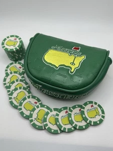 LAB OZ / Mezz - Premium Golf Green Masters Putter Cover + 25 Masters Poker Chips - Bild 1 von 4