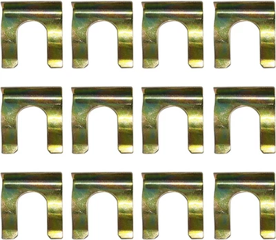 12 Pcs Brake Line Clips Metal Brake Line Retainer U Shaped Brake Hose Br - Image 1 of 4