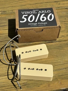 Virgil Arlo 50/60 P-90 Soapbar Pickup Set Black Label - Picture 1 of 2