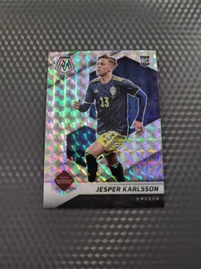 2021-22 MOSAIC FIFA ROAD TO WORLD CUP JESPER KARLSSON RC SILVER MOSIAC PRIZM #92 - Picture 1 of 1