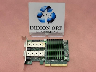 SUPERMICRO Network Adapter AOC-STGN-I2S, Low Profile, Grade A, SKU 17136 - Image 1 of 3