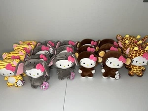 10” Hello Kitty Plush Circus Monkey, Giraffe, Elephant (20 total) 4 Claw Machine - Picture 1 of 12