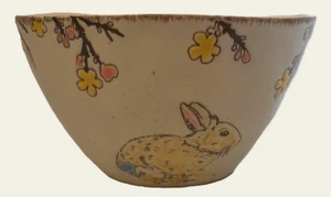 Spectrum Designz Easter Rabbit Bowl 4.5" Tall x 7.5" Wide - Picture 1 of 8