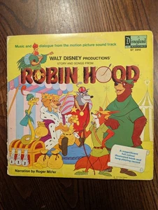 Roger Miller - Story And Songs From Disney's Robin Hood - 12" Vinyl Record LP - Picture 1 of 8