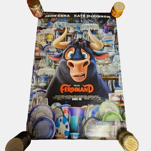 Ferdinand D/S 2016 Original Promo Movie Poster 27x40 John Cena, Kate McKinnon - Foto 1 di 8