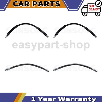 4 mangueras de línea de freno delanteras traseras Sunsong para Mercedes-Benz SL500 2006 Foto 1 de 4