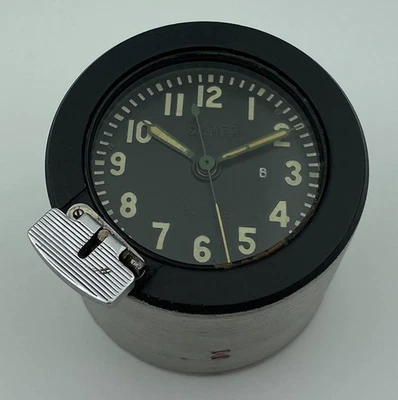 AVRM USSR Soviet Military Tank Panel Clock 5 Days #81019 - Image 1 of 4