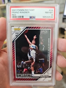 Panini Instant 2021-22 - Franz Wagner #24 rojo/99 (RC) - Imagen 1 de 3