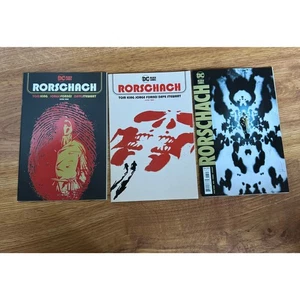 Rorschach Comic Lot DC 2020 1 2 3 Black Label Tom King Jorge Fornes Watchmen - Bild 1 von 6