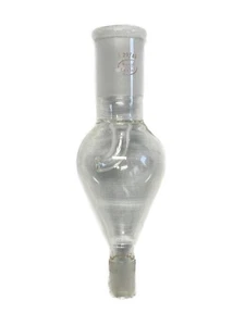 WILMAD LABGLASS 29/42 19/22 Glass Kjeldahl Distilling Trap Adapter B - Picture 1 of 6