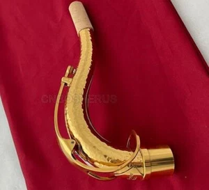 Hand hammered Gold Neck For Tenor saxophone Reference 54 Size 27.50 mm - Picture 1 of 4