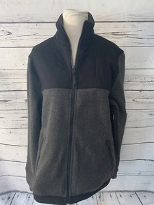 Goodfellow & Co. Jacke mit Reißverschluss Gr. M grau schwarz Langarm Kragen Taschen - Bild 1 von 7