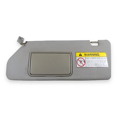 1997-1999 Mitsubishi Montero Sport Driver Left Side Sun Visor Gray - Image 1 of 4