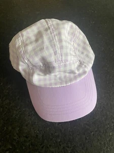 BP Gingham Baseball Cap Lilac Lavender One Size - Picture 1 of 6