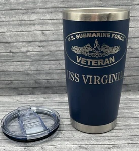 Marine U-Boot Veteran, personalisieren optional 20 Oz Becher kostenloser Versand - Bild 1 von 1