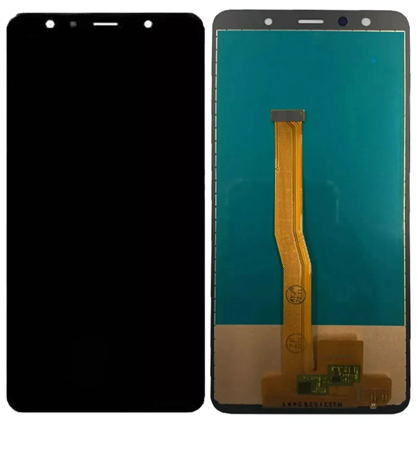 ?? Tela LCD OLED digitalizador tela sensível ao toque para Samsung Galaxy A7 2018/A750-Reino Unido - Imagem 1 de 1