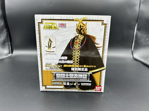 Bandai Saint Seiya Cloth Myth Gold Campaign Grand Pope Sion Limited Version USED Cover