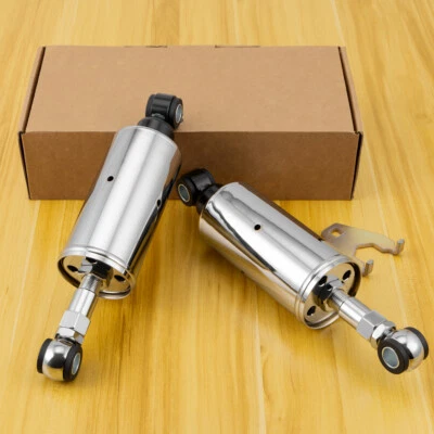 Amortiguadores de suspensión traseros de 11" para Harley Heritage Softail Fatboy 1989-99 Foto 1 de 4