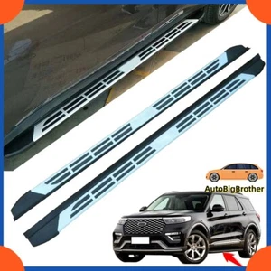 Fixed Side Step Running Board Nerf Bar Fit For Ford Explorer 2020 2021 2022 2023 - Picture 1 of 14