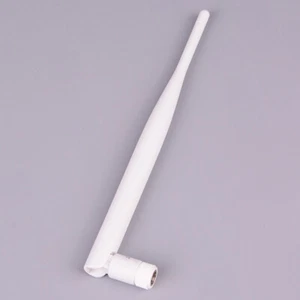 1PC 2.4GHz white WiFi antenna 5dBi aerial RP SMA male connector 2.4g antennaT.Z0 - Picture 1 of 8