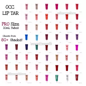 Obsessive Compulsive Cosmetics OCC Lip Tar PRO SIZE Tube 10ml ☆ Choose Color - Picture 1 of 73