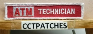 ATM TECHNIKER NAMENSSCHILD REITER PATCH - Bild 1 von 2