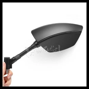 Blackline motorcycle mirrors for scooter 8mm Magazi - Picture 1 of 7