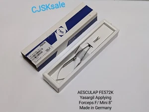 AESCULAP FE572K Yasargil Applying Forceps F/ Mini 8" Made In Germany (USED). - Picture 1 of 14