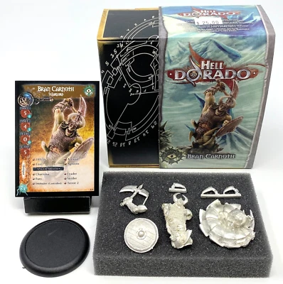 Hell Dorado Бокс-сет: Потерянный - Отруби Карнот НОВЫЙ В КОРОБКЕ МЕТАЛЛИЧЕСКИЙ МИНИАТЮРНЫЙ ШИФР STUDIOS - Изображение 1 из 3