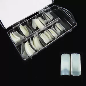 250 St. ISR Nagel Tips Classic Natur Große Klebefläche Künstliche Fingernägel - Bild 1 von 1