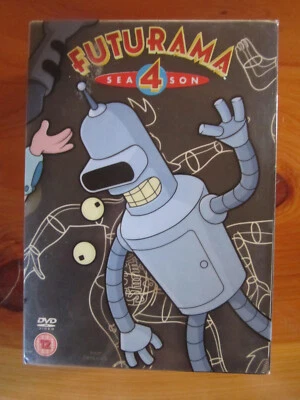 DVD  FUTURAMA SEASON FOUR BOX SET   GREAT   ** MUST SEE *** - Image 1 of 3