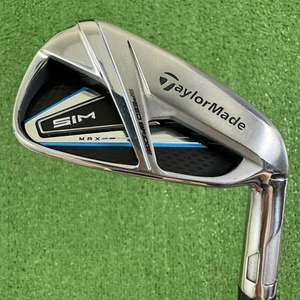 TaylorMade SIM Max 7 Iron Mitsubishi Chemical Tensei TM 55 Graphite Stiff +1” - Picture 1 of 9