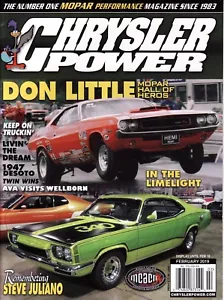 BRAND NEW Chrysler Power February 2019 MCACN Mopar NHRA drag racing RTS Juliano - Picture 1 of 2