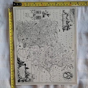 Historic county map of Shropshire and Staffordshire S.P.B. Mais - Picture 1 of 5