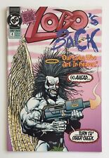 LOBO'S BACK #4 (1992) - with TODD KLEIN'S signature DC COMICS
